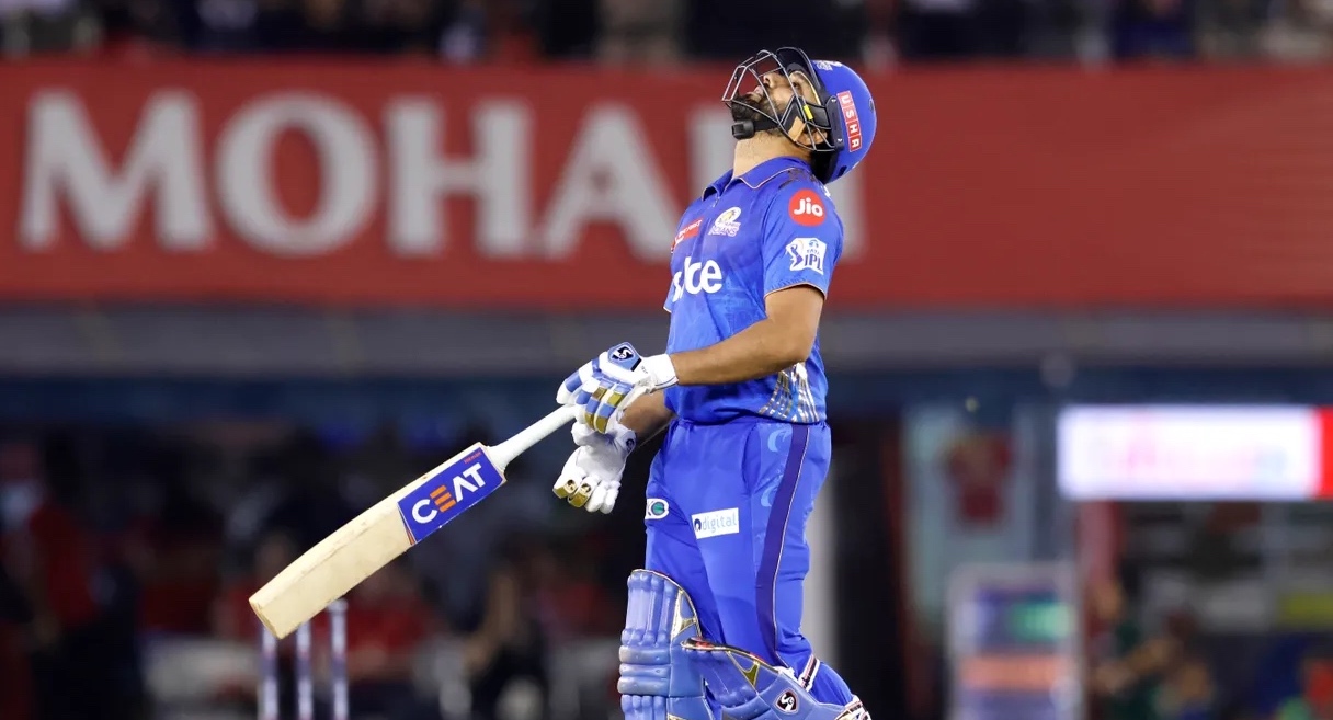 Rohit Sharma Sets an Embarrassing IPL Record vs PBKS